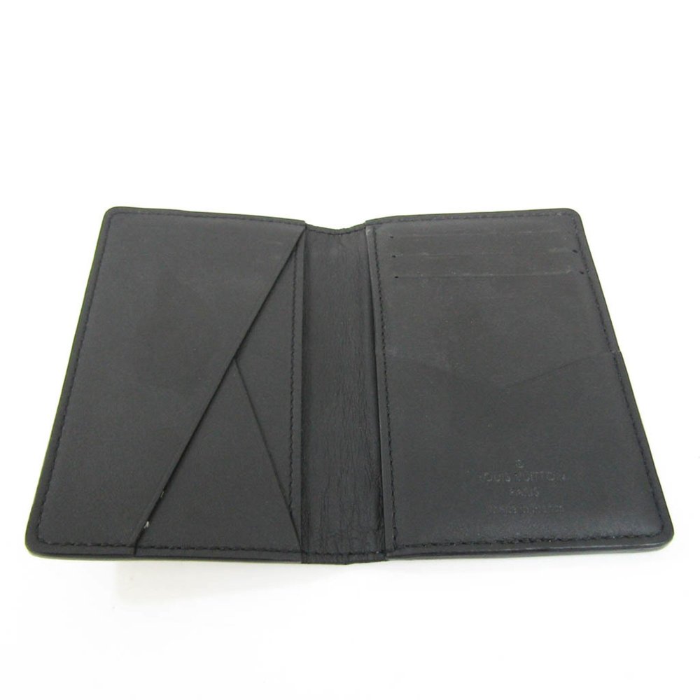 Louis Vuitton Taurillon Organizer De Poche M69044 Leather Card Case Noir - Picture 3 of 9